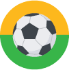 PNG file - soccer ball with a yellow and green ring background